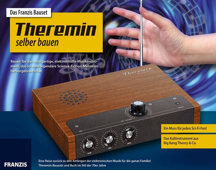 Produktbild: FRANZIS 65347 - Theremin selber bauen