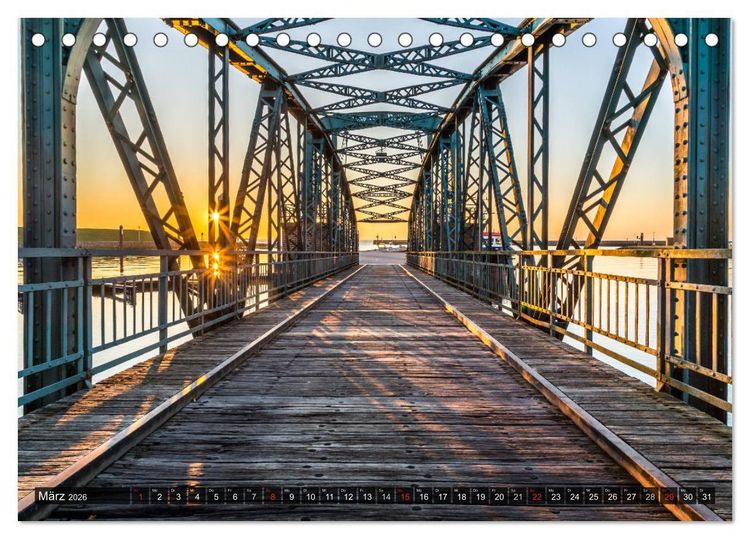 Produktbild: Wilhelmshaven maritim (Tischkalender 2026 DIN A5 quer), CALVENDO Monatskalender