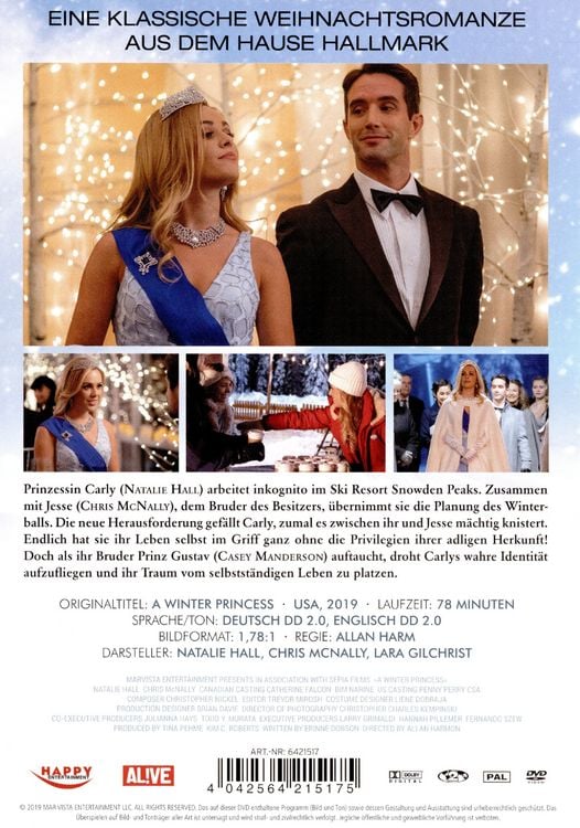 Produktbild: Die Winterprinzessin - Eine Liebe im Schnee