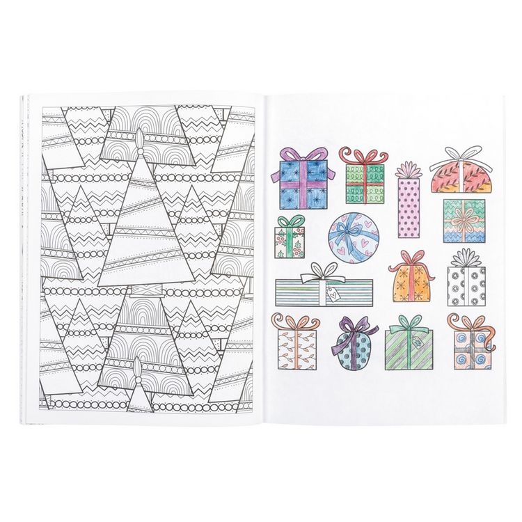 Produktbild: Idena Malbuch Weihnachten 64 Seiten 17x23cm