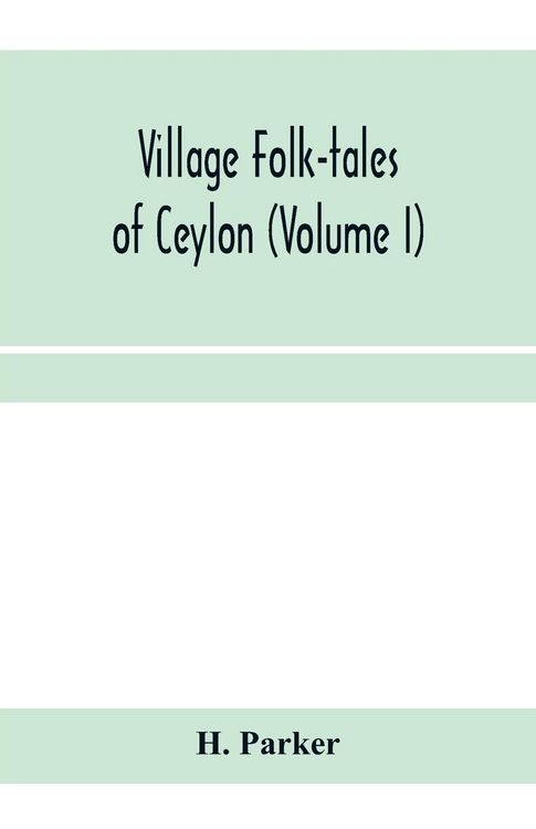 Produktbild: Village folk-tales of Ceylon (Volume I)