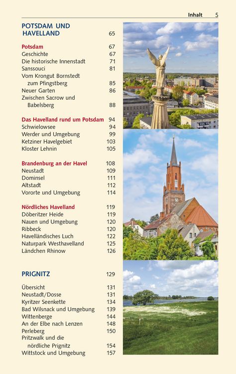 Produktbild: TRESCHER Reiseführer Brandenburg