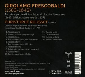 Produktbild: Frescobaldi: Toccate e partite d'intavolatura di c