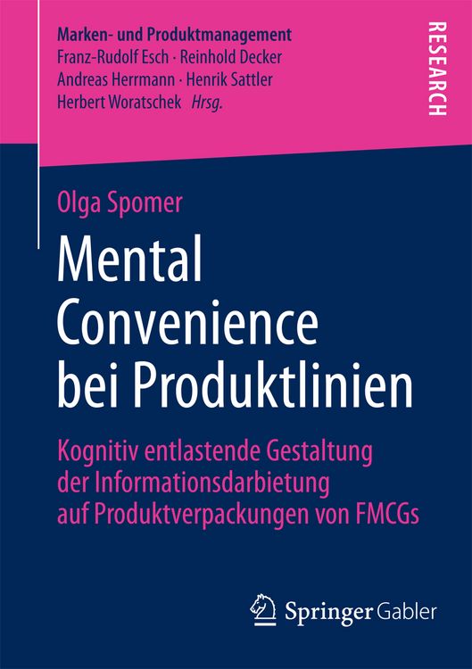 Produktbild: Mental Convenience bei Produktlinien