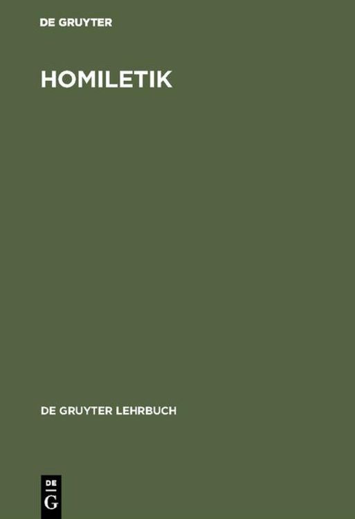 Produktbild: Homiletik