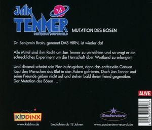 Produktbild: Jan Tenner - Mutation des B&ouml;sen,1 Audio-CD
