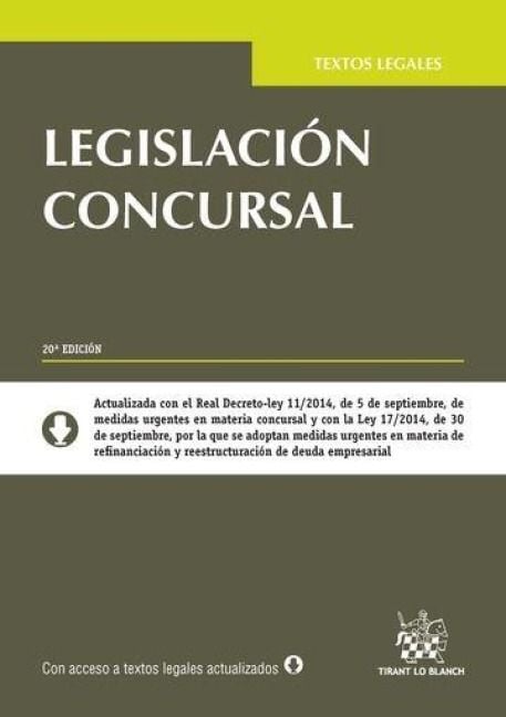 Produktbild: Legislaci&oacute;n Concursal