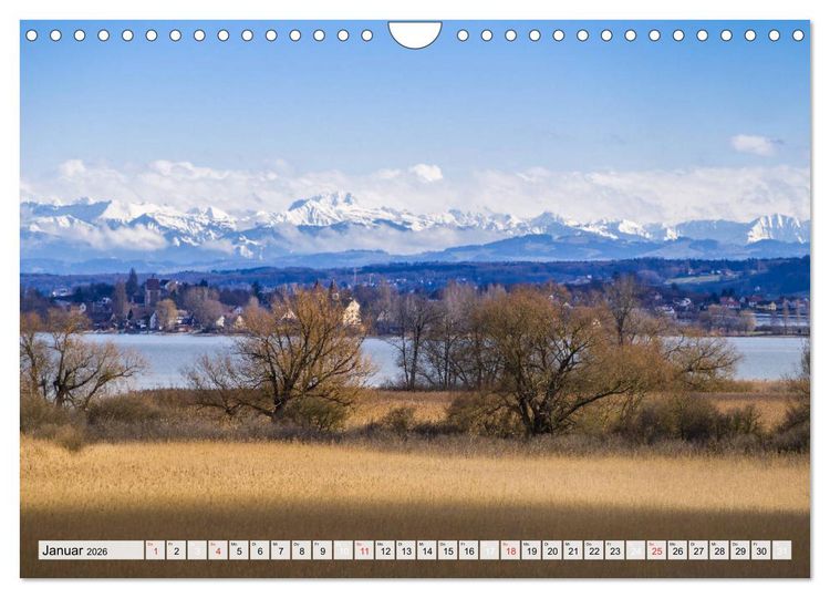 Produktbild: Auszeit Bodensee (Wandkalender 2026 DIN A4 quer), CALVENDO Monatskalender
