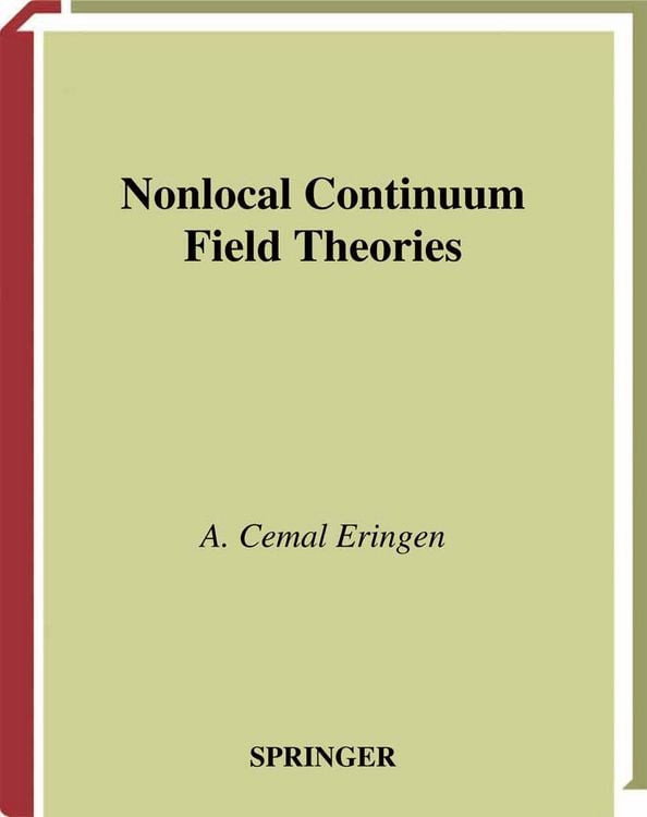 Produktbild: Nonlocal Continuum Field Theories