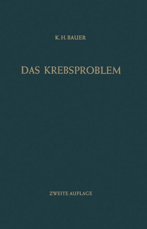 Produktbild: Das Krebsproblem