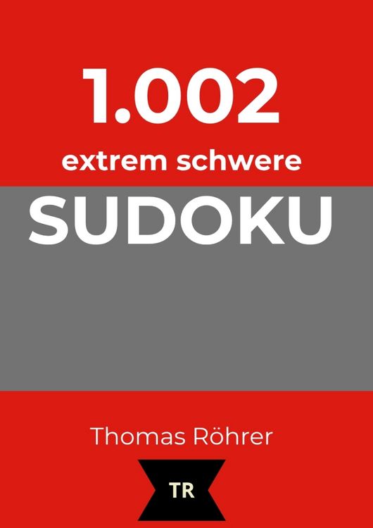 Produktbild: 1.002er Sudoku extrem schwer