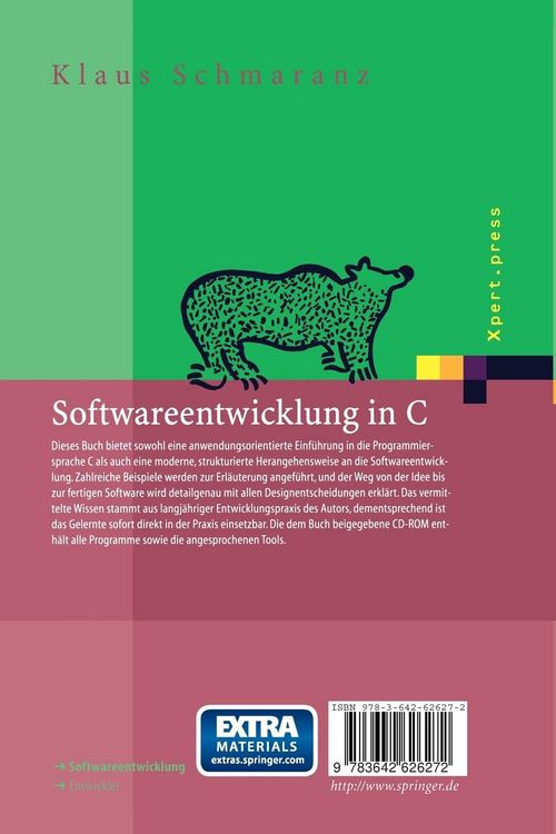 Produktbild: Softwareentwicklung in C
