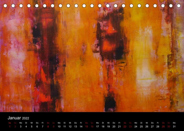 Produktbild: Inspiration in Farbe (Tischkalender 2022 DIN A5 quer)