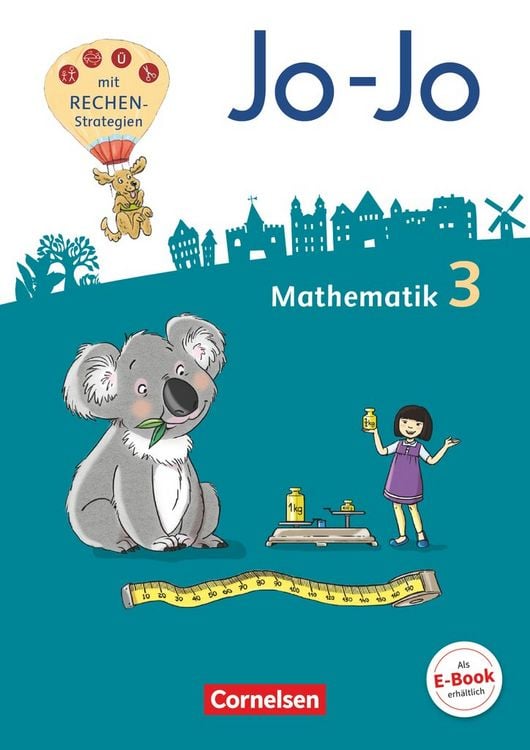 Produktbild: Jo-Jo Mathematik 3. Schuljahr - Allgemeine Ausgabe 2018 - Schülerbuch mit Kartonbeilagen und Lernspurenheft