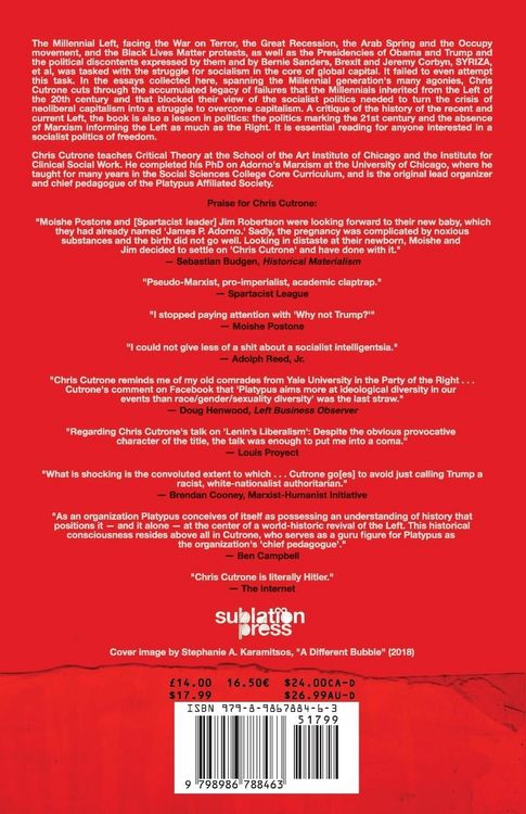 Produktbild: Death of the Millennial Left