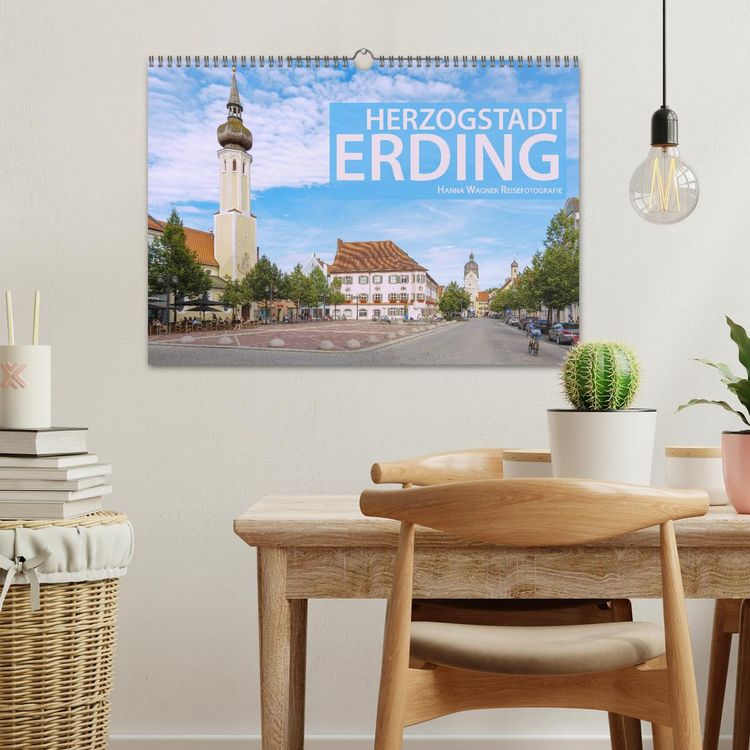 Produktbild: Herzogstadt Erding (Wandkalender 2026 DIN A3 quer), CALVENDO Monatskalender