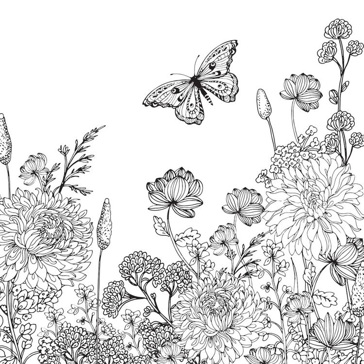 Produktbild: Cottagecore Coloring Book