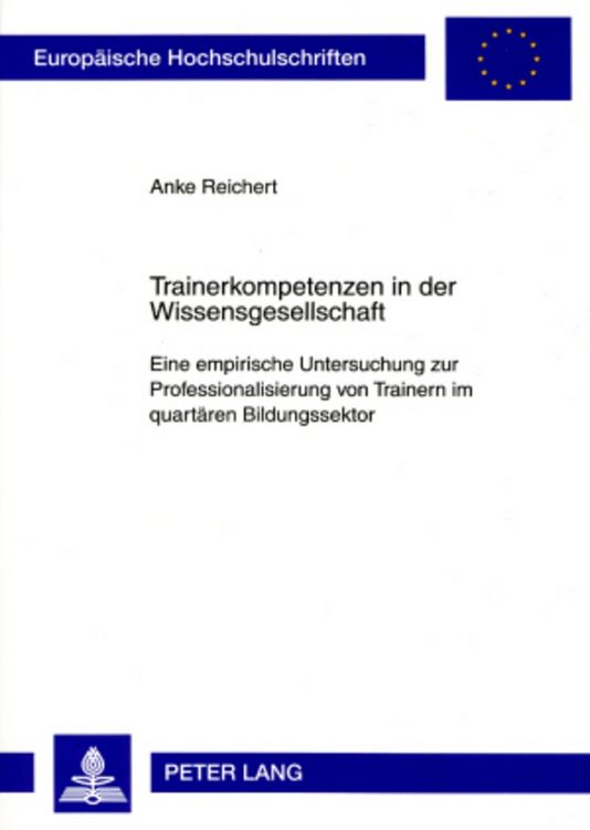 Produktbild: Trainerkompetenzen in der Wissensgesellschaft