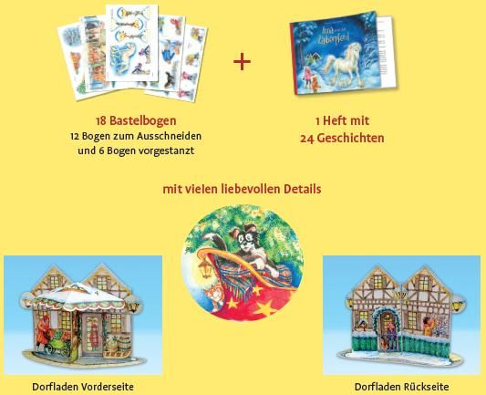 Produktbild: Anna und das Zauberpferd. Ein XXL-Bastel-Adventskalender