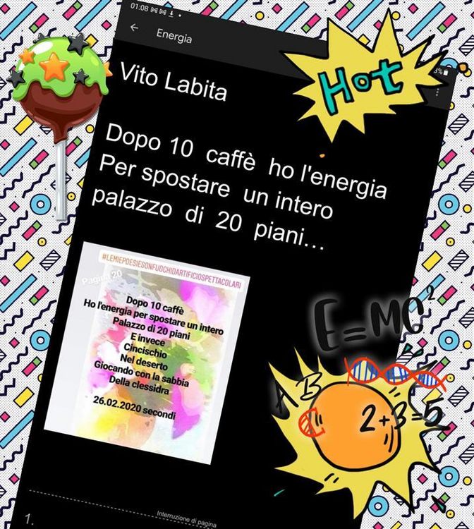 Produktbild: Dopo 10 caff&egrave; ho l'energia Per spostare un intero palazzo di 20 piani...