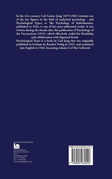 Produktbild: Psychological Types, or the Psychology of Individuation