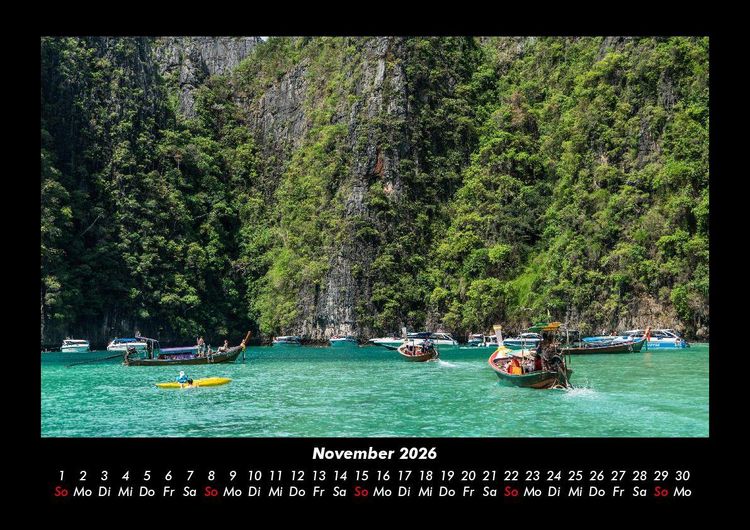 Produktbild: Urlaubsgef&uuml;hle 2026 Fotokalender DIN A3