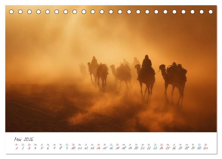 Produktbild: Naturgewalten und stille Wunder (Tischkalender 2026 DIN A5 quer), CALVENDO Monatskalender