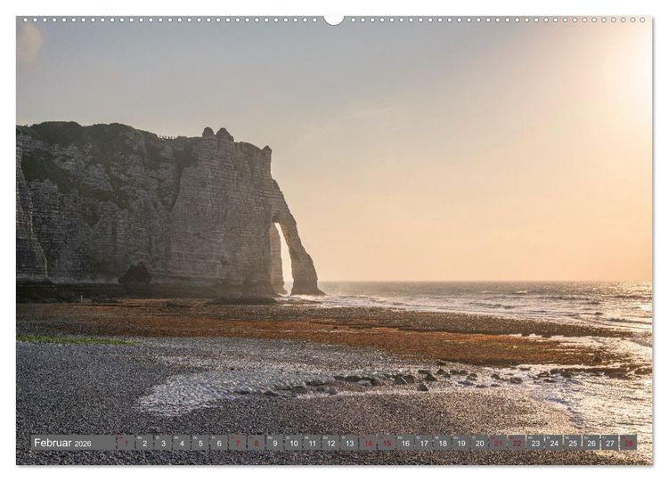 Produktbild: Normandie entdecken (Wandkalender 2026 DIN A2 quer), CALVENDO Monatskalender