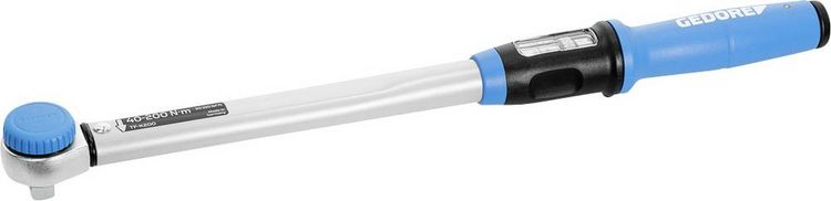 Produktbild: Gedore TF-K200 3278387 Drehmomentschl&uuml;ssel 1/2\" (12.5 mm) 40 - 200 Nm