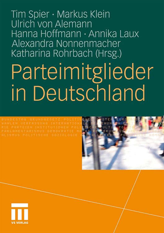 Produktbild: Parteimitglieder in Deutschland