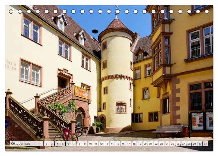 Produktbild: Spaziergang in Wertheim (Tischkalender 2026 DIN A5 quer), CALVENDO Monatskalender