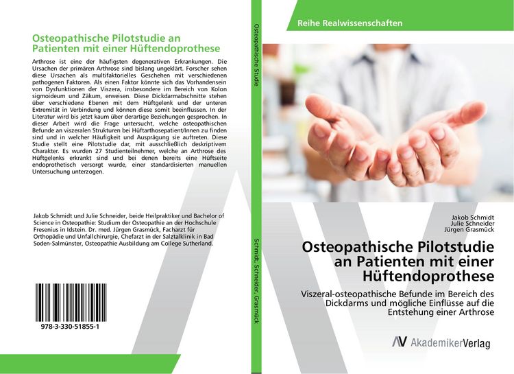 Produktbild: Osteopathische Pilotstudie an Patienten mit einer H&uuml;ftendoprothese