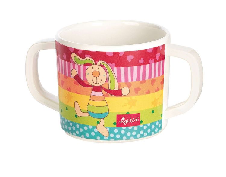 Produktbild: sigikid 25390 - Tasse Hase Rainbow Rabbit Kinderbunt