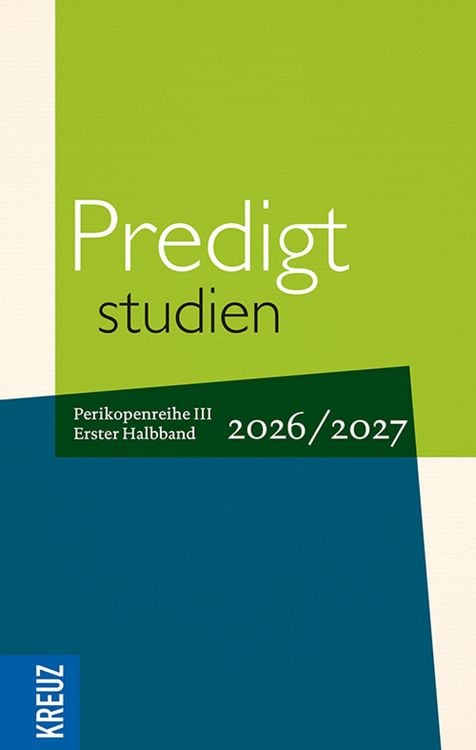 Produktbild: Predigtstudien 2026/2027 - 1. Halbband