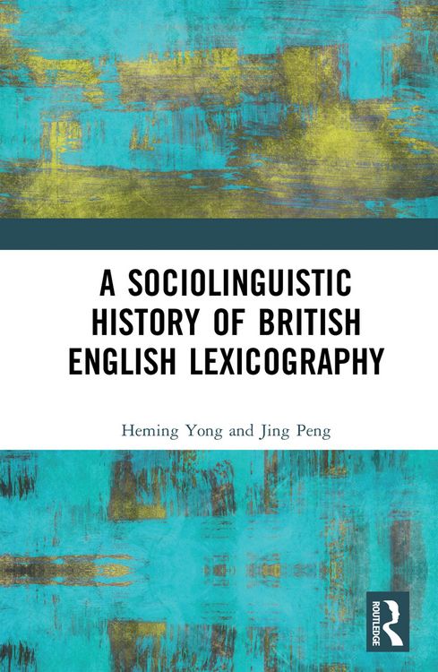 Produktbild: A Sociolinguistic History of British English Lexicography