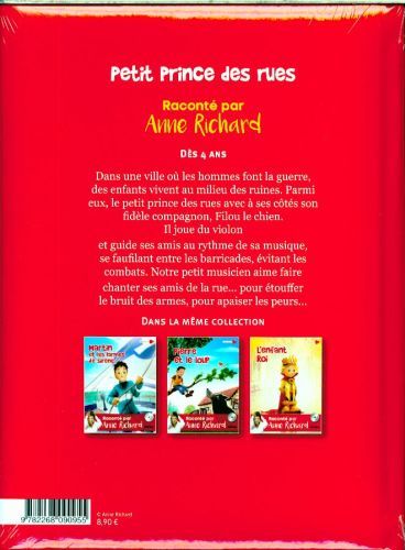 Produktbild: Petit prince des rues (livre avec CD)