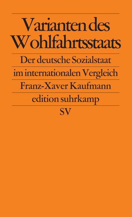 Produktbild: Varianten des Wohlfahrtsstaats
