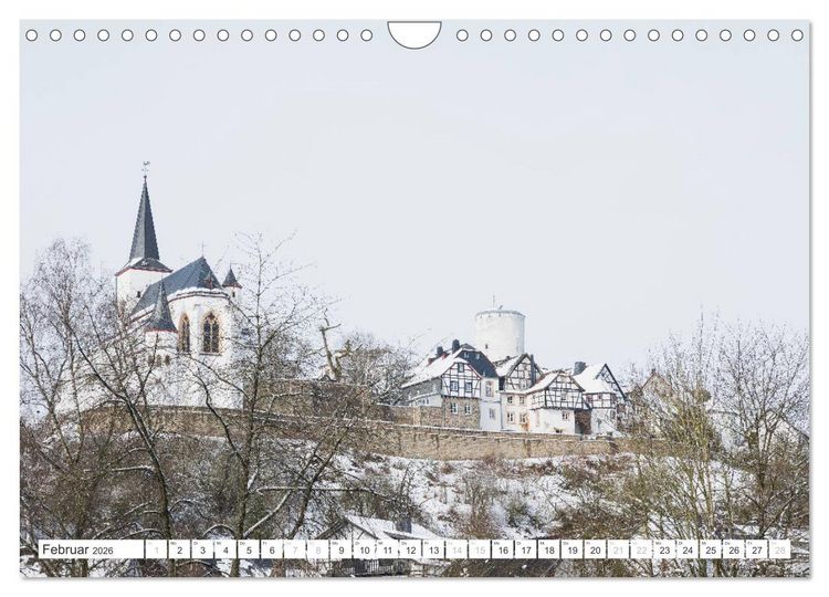 Produktbild: Eifel Reise - romantische Orte (Wandkalender 2026 DIN A4 quer), CALVENDO Monatskalender