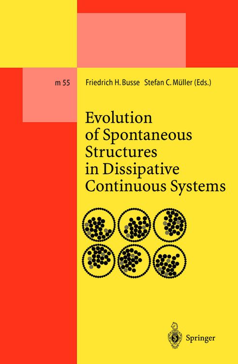 Produktbild: Evolution of Spontaneous Structures in Dissipative Continuous Systems
