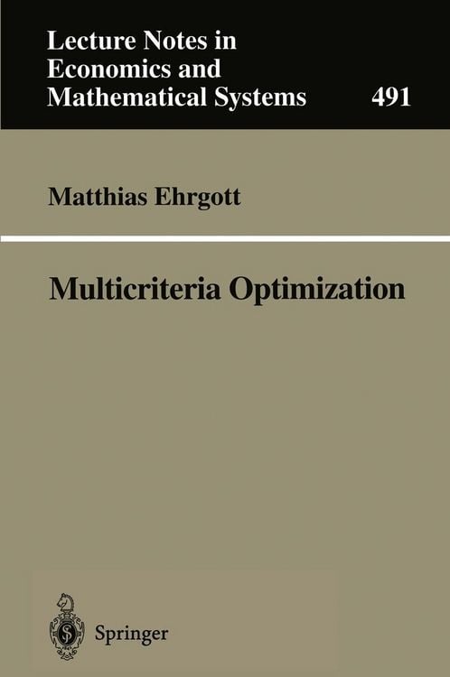Produktbild: Multicriteria Optimization
