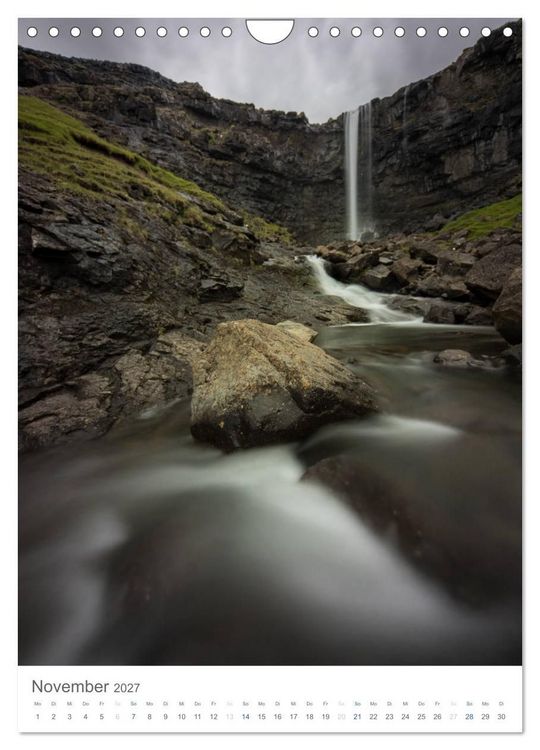 Produktbild: F&oslash;royar - Faroe Islands - F&auml;r&ouml;er Inseln (Wandkalender 2027 DIN A4 hoch), CALVENDO Monatskalender