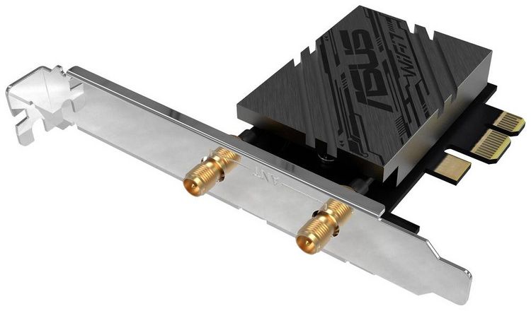 Produktbild: Asus PCE-BE92BT WLAN Adapter PCIe 5764MBit/s