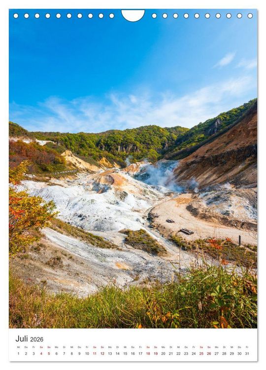 Produktbild: Japan - Die spannende Insel im Pazifik. (Wandkalender 2026 DIN A4 hoch), CALVENDO Monatskalender