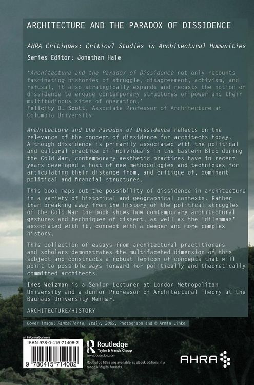 Produktbild: Architecture and the Paradox of Dissidence