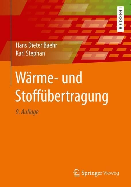 Produktbild: W&auml;rme- und Stoff&uuml;bertragung