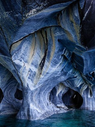 Produktbild: CALVENDO Puzzle Capillas de M&aacute;rmol, Chile Chico, Patagonien | 1000 Teile Lege-Gr&ouml;&szlig;e 64x48cm Foto-Puzzle f&uuml;r gl&uuml;ckliche Stunden