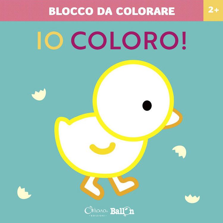 Produktbild: Pulcino. Io coloro! Blocco da colorare 2+