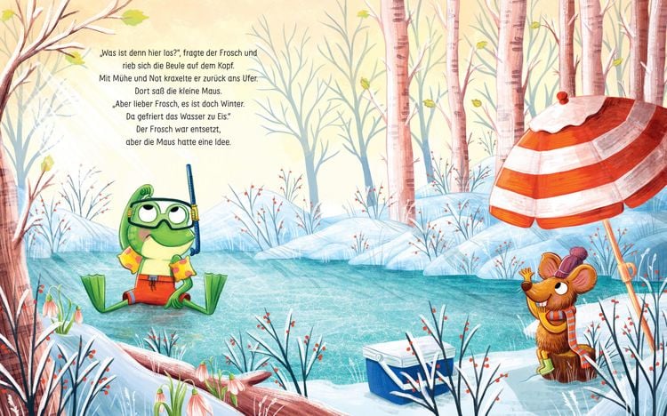 Produktbild: Der kleine Frosch will schwimmen gehen!