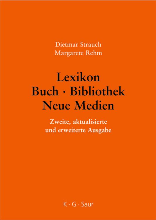 Produktbild: Lexikon Buch - Bibliothek - Neue Medien