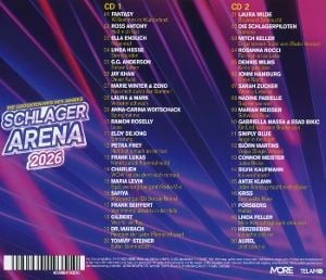 Produktbild: Schlager Arena 2026:Die gr&ouml;&szlig;ten Hits des Jahres